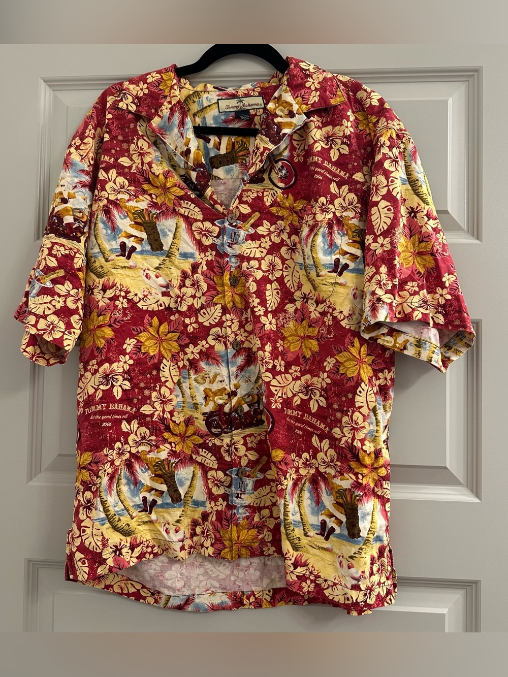 Tommy Bahama Let The Good Times Roll 100% Silk
